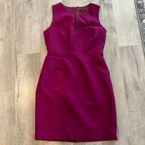 J. Crew Magenta Sleeveless Dress